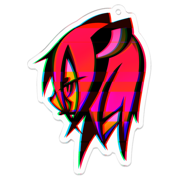 アクリルキーホルダー - 70 x 70 (mm)