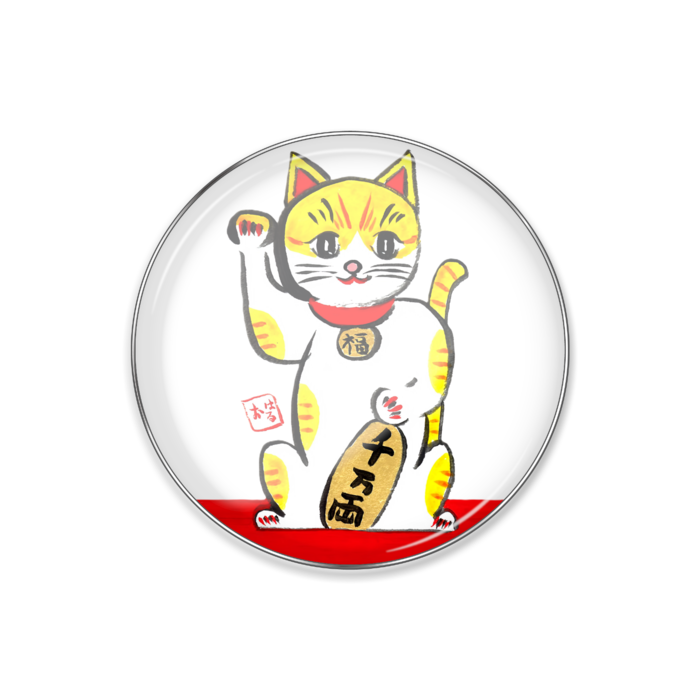 ピンバッジ - 丸形25mm