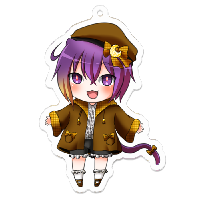 アクリルキーホルダー - 70 x 70 (mm)