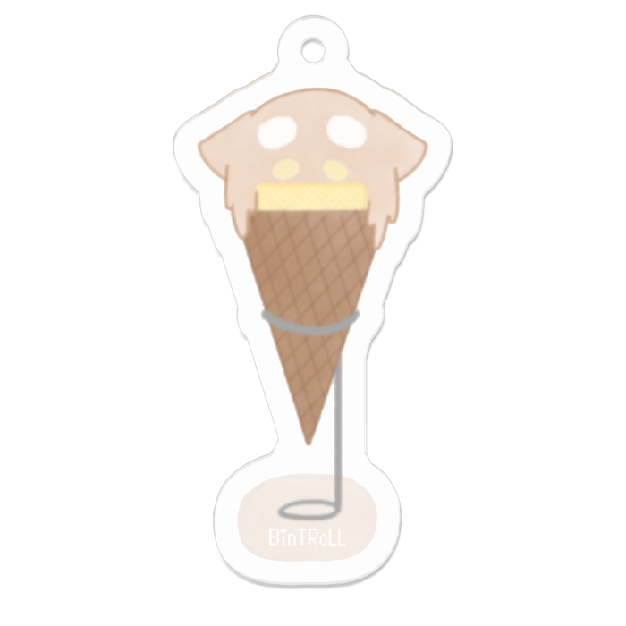 アクリルキーホルダー - 50 x 50 (mm)