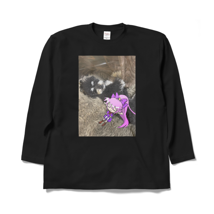 ロングスリーブTシャツ - XL - ブラック