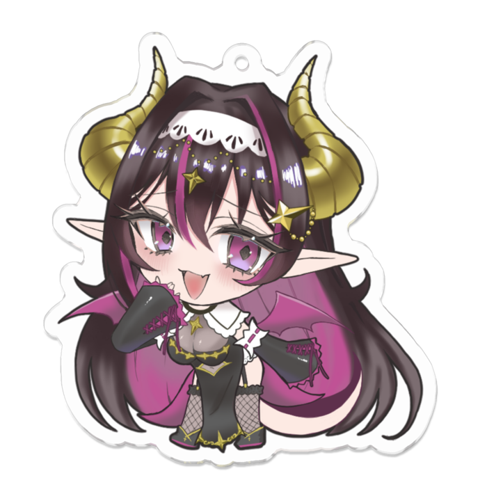 アクリルキーホルダー - 70 x 70 (mm)