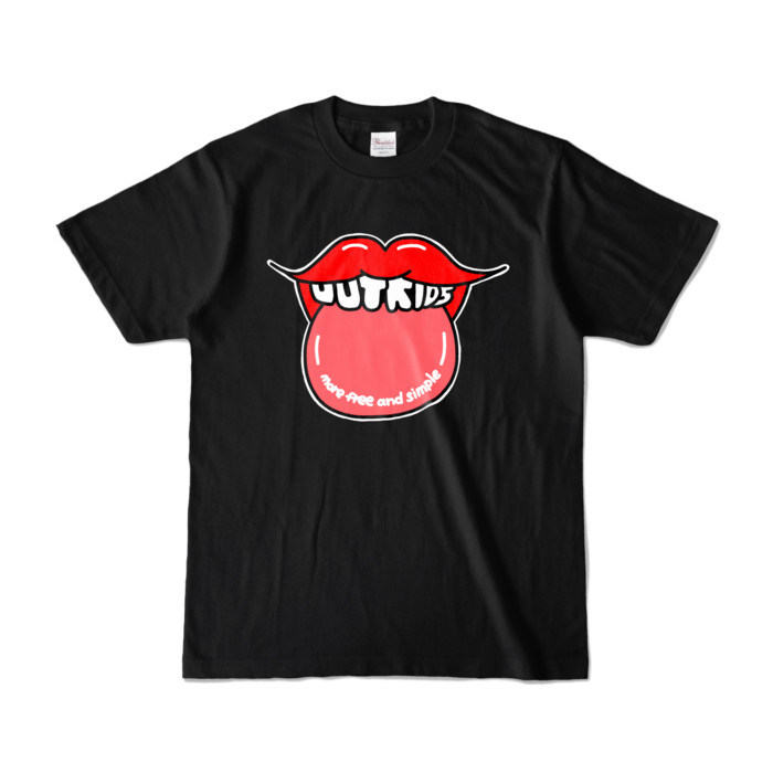 カラーTシャツ - S - ブラック (濃色)