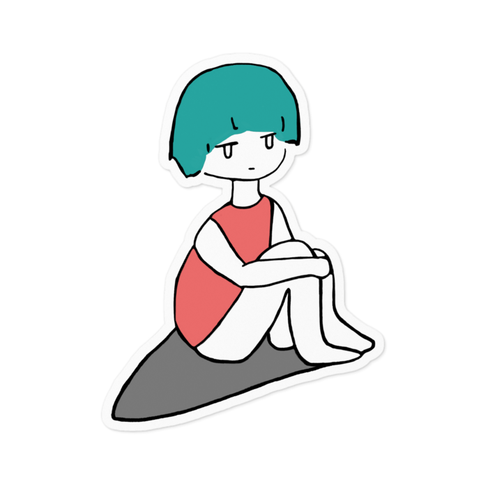 ステッカー - 100 x 100 (mm)