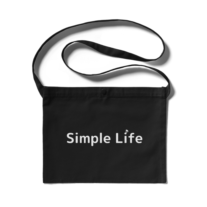 サコッシュ♪　黒色