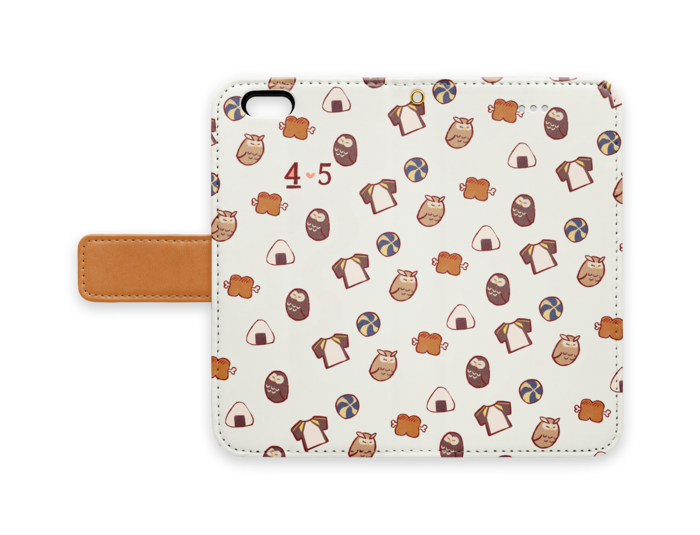 手帳型iPhoneケース - iPhone6 - ストラップ穴 あり