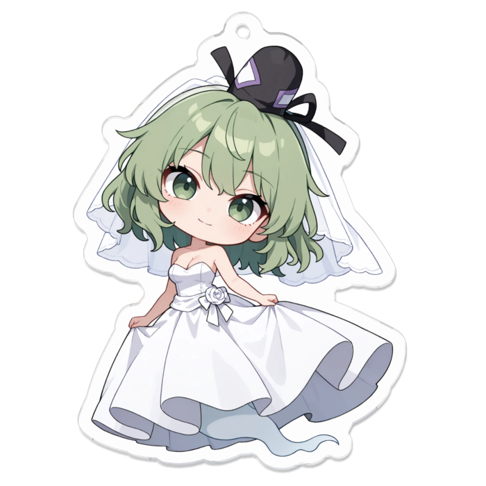 アクリルキーホルダー - 70 x 70 (mm)(キャラのみ)