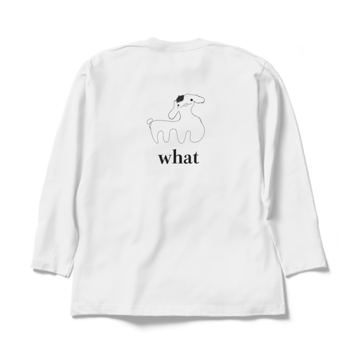 ロングスリーブTシャツ - XL - ホワイト