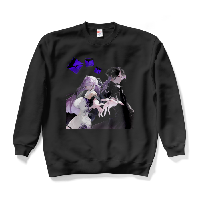歌みた(背中合わせ) スウェット - XL - ブラック