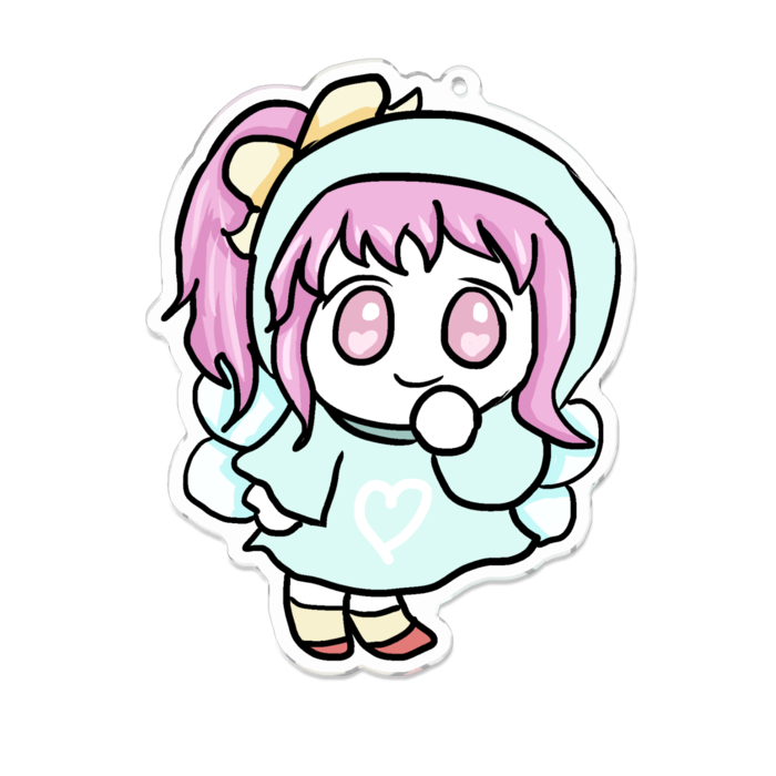 アクリルキーホルダー - 100 x 100 (mm)