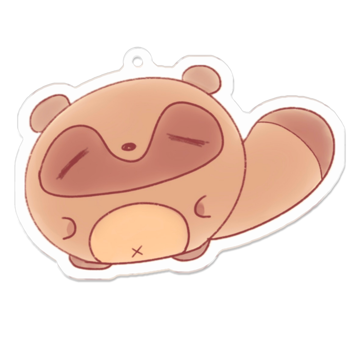 アクリルキーホルダー - 70 x 70 (mm)