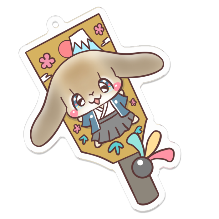 アクリルキーホルダー - 70 x 70 (mm)