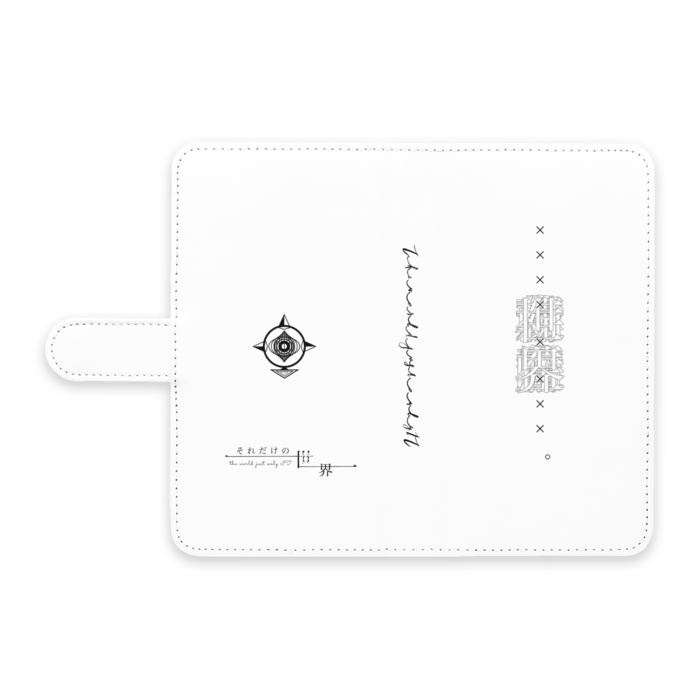 手帳型Androidケース - L - ストラップ穴 なし