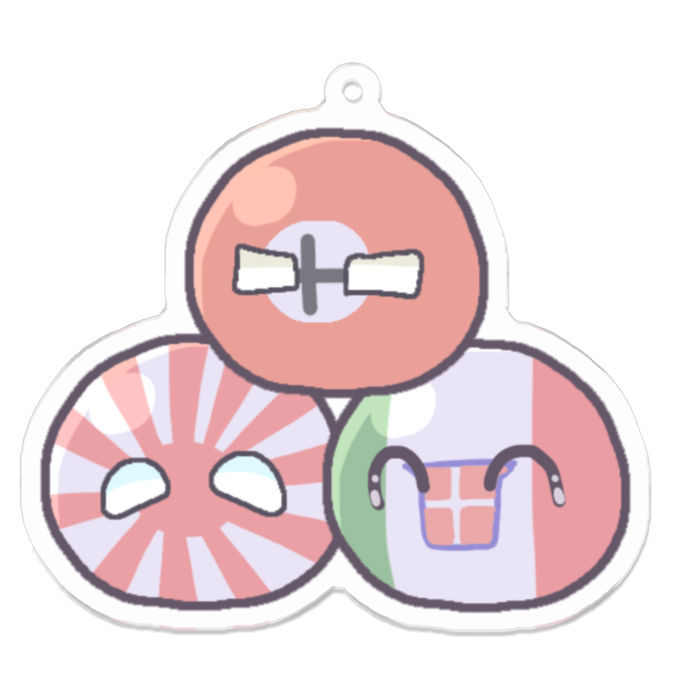 アクリルキーホルダー - 70 x 70 (mm)