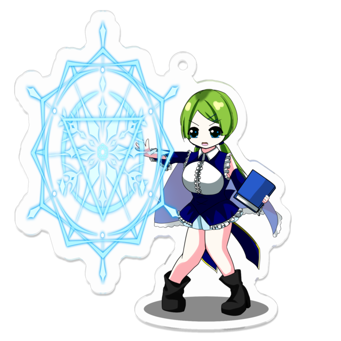 アクリルキーホルダー - 70 x 70 (mm)