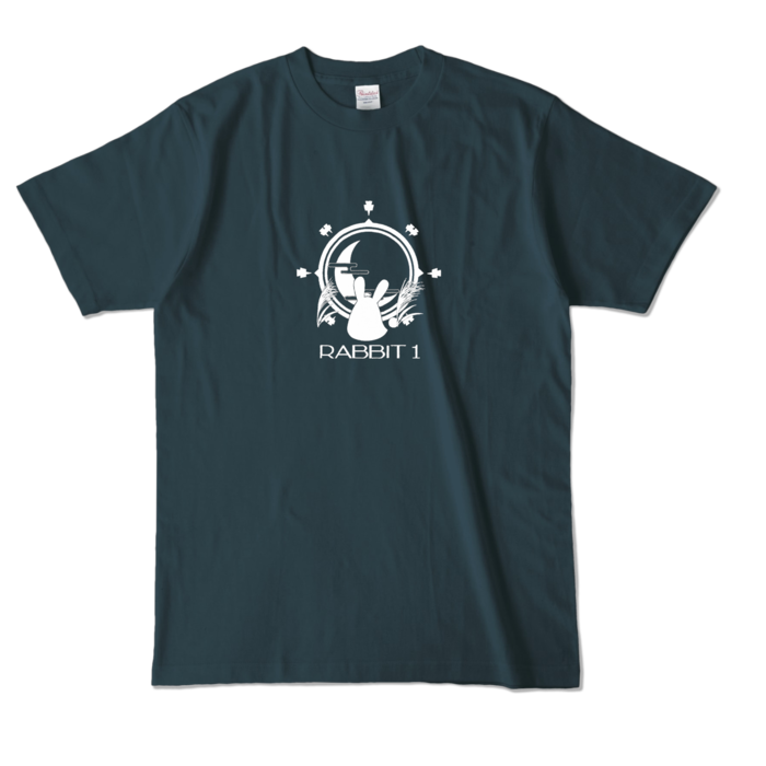 カラーTシャツ - L - デニム (濃色)
