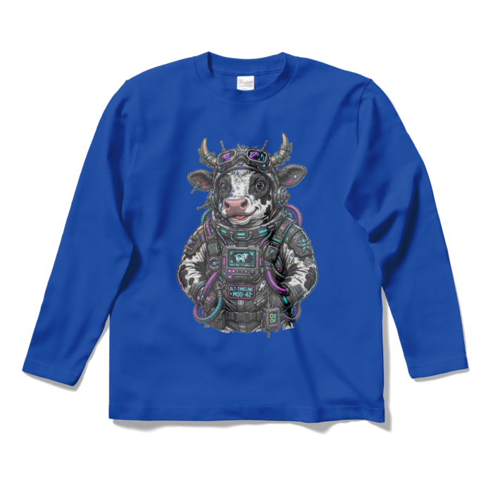ロングスリーブTシャツ - S - ロイヤルブルー