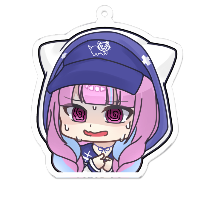 アクリルキーホルダー - 70 x 70 (mm)