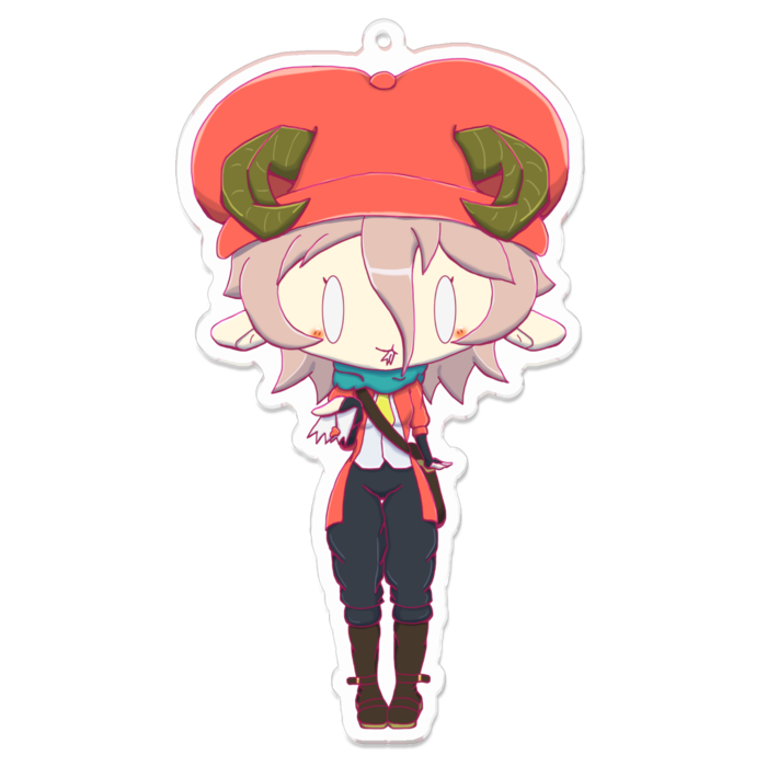 アクリルキーホルダー - 100 x 100 (mm)