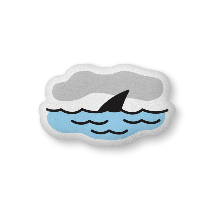 ふかふかクッション - 中（H36×W56cm） - 片面