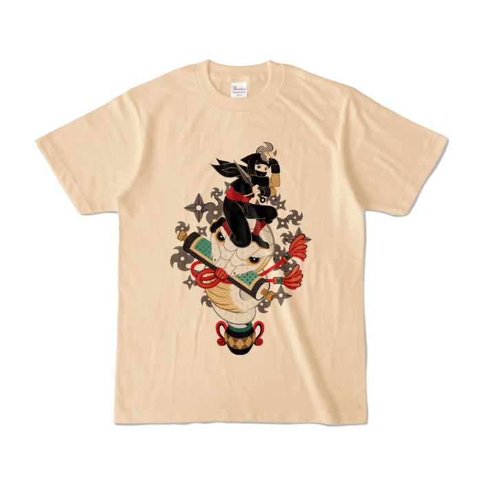 カラーTシャツ - S - ナチュラル