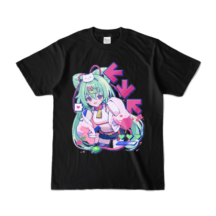 カラーTシャツ - S - ブラック (濃色)