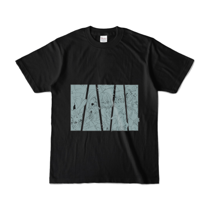 カラーTシャツ - S - ブラック (濃色)