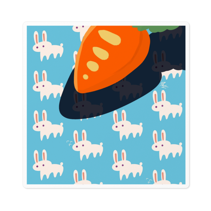 ステッカー - 100 x 100 (mm)