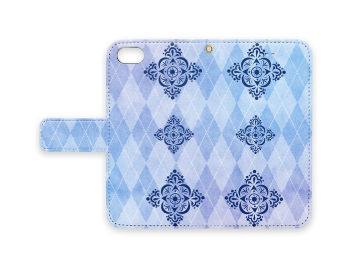 手帳型iPhoneケース - iPhone 8 / 7 - ストラップ穴 あり