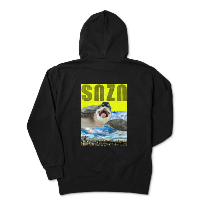 ジップパーカー - XL - ブラック