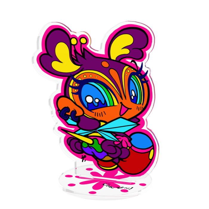 アクリルフィギュア - 100x100mm