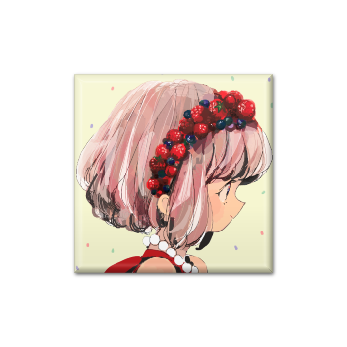 缶バッジ - 四角形40mm
