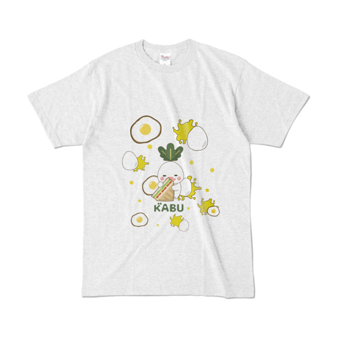カラーTシャツ - L - アッシュ