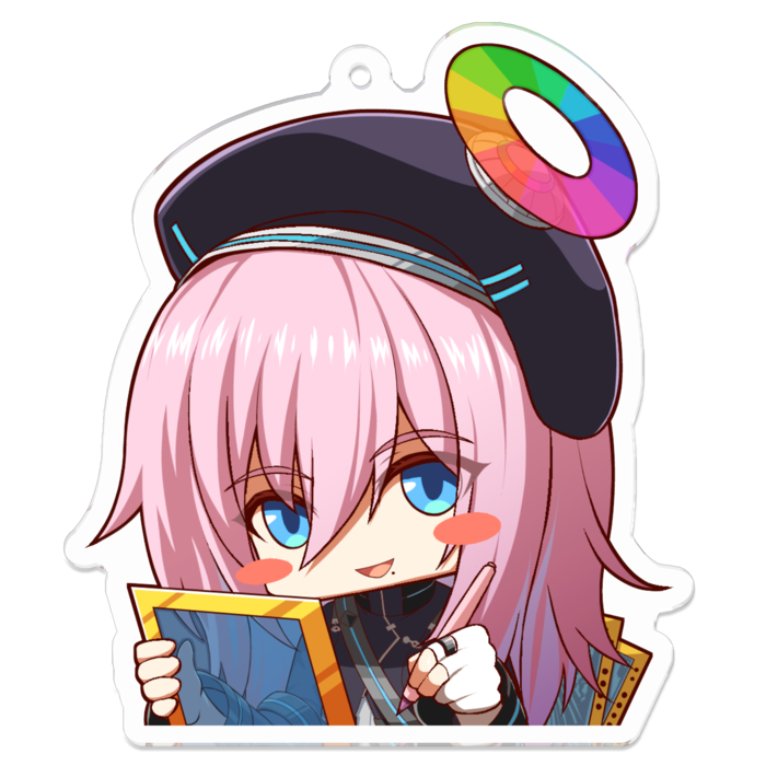 アクリルキーホルダー - 70 x 70 (mm)