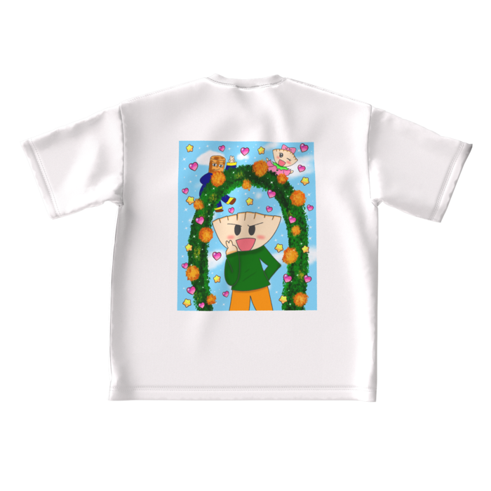 ビッグシルエットTシャツ - L - 背面