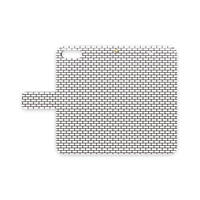 手帳型iPhoneケース - iPhone 7 Plus / 8 Plus - ストラップ穴 あり