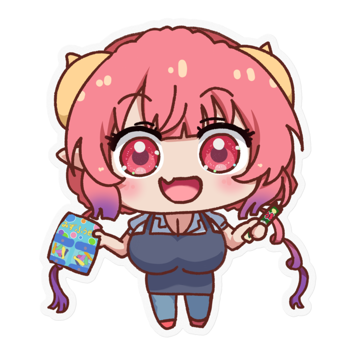 ステッカー（クリア） - 100 x 100 (mm)