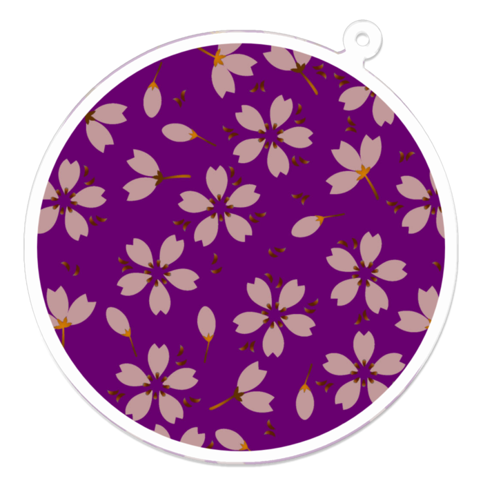 アクリルキーホルダー - 70 x 70 (mm)