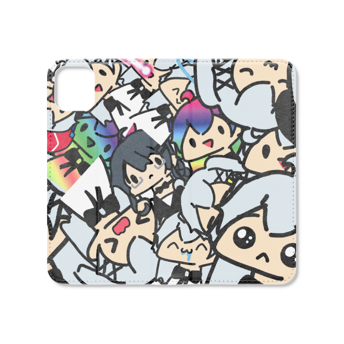 手帳型iPhoneケース（ベルトなし） - iPhone 11 Pro Max - ストラップ穴 なし