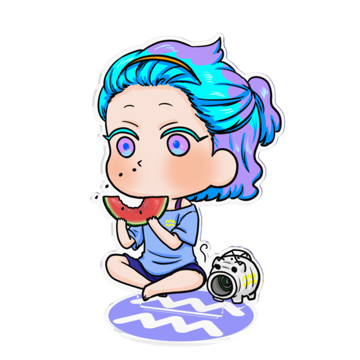 アクリルフィギュア - 160x160mm