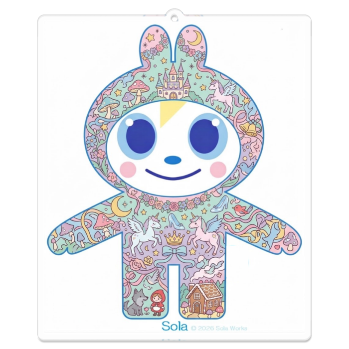 アクリルキーホルダー - W100 × 100mm 以内
