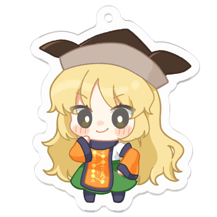 アクリルキーホルダー - 50 x 50 (mm)