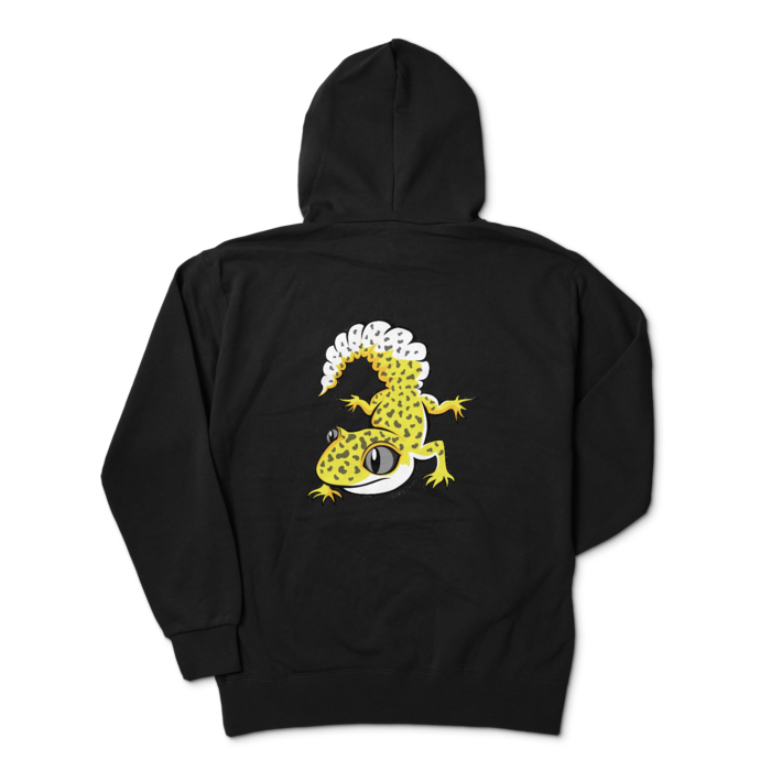 ジップパーカー - XL - ブラック