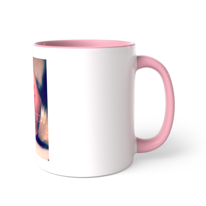 ツートンカラーマグカップ - 直径 8.2cm / 高さ 9.5cm