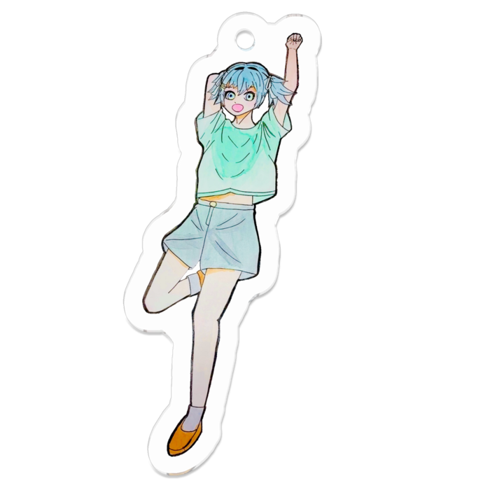 アクリルキーホルダーS