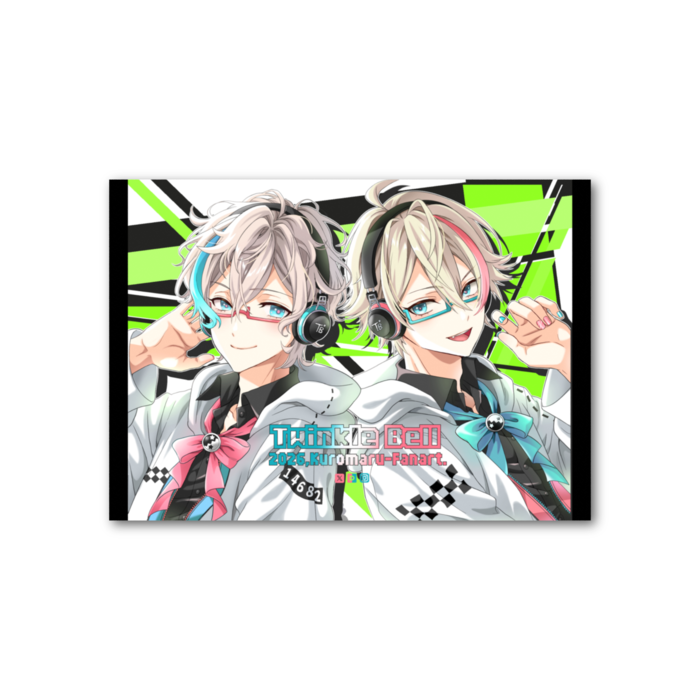フォト風カード - 横 - 片面