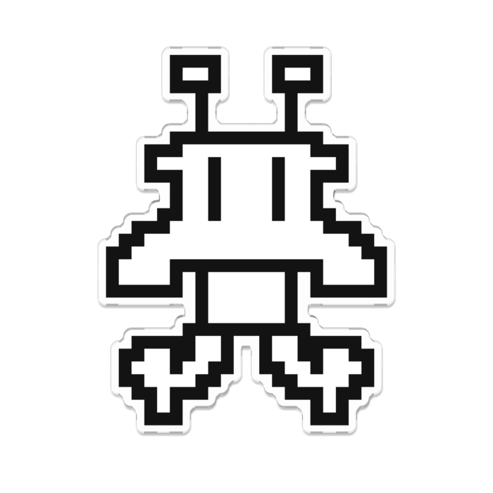 アクリルバッジ - 100 x 100 (mm)