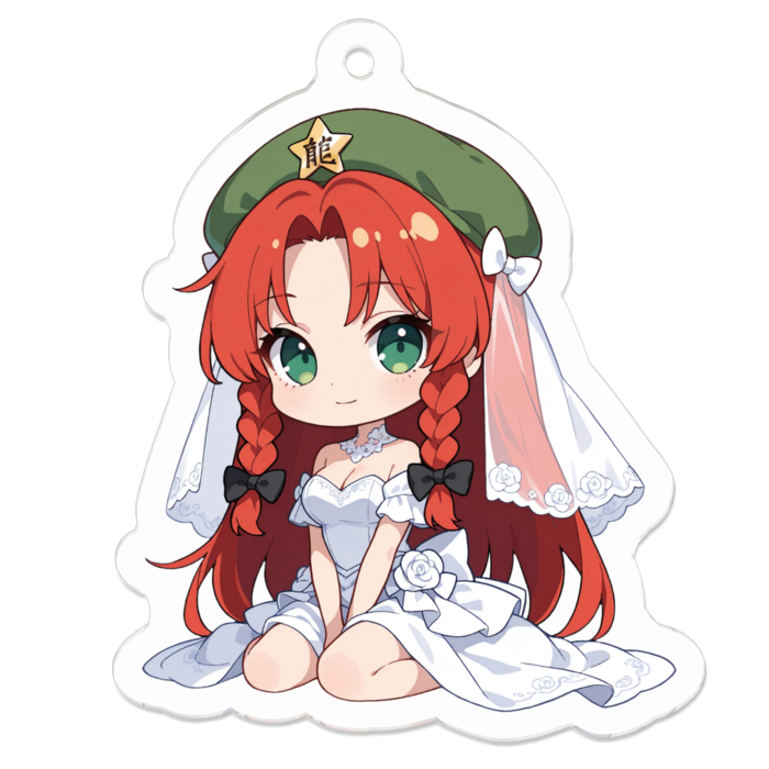 アクリルキーホルダー - 50 x 50 (mm)(キャラのみ)