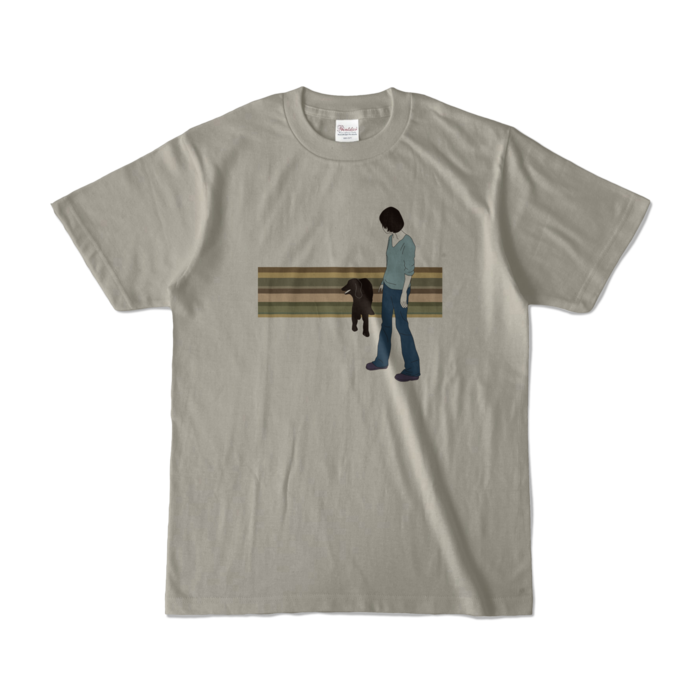 カラーTシャツ - S - シルバーグレー (淡色)