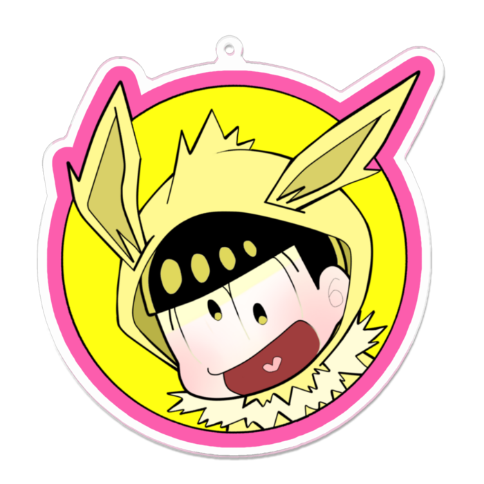 アクリルキーホルダー - 100 x 100 (mm)